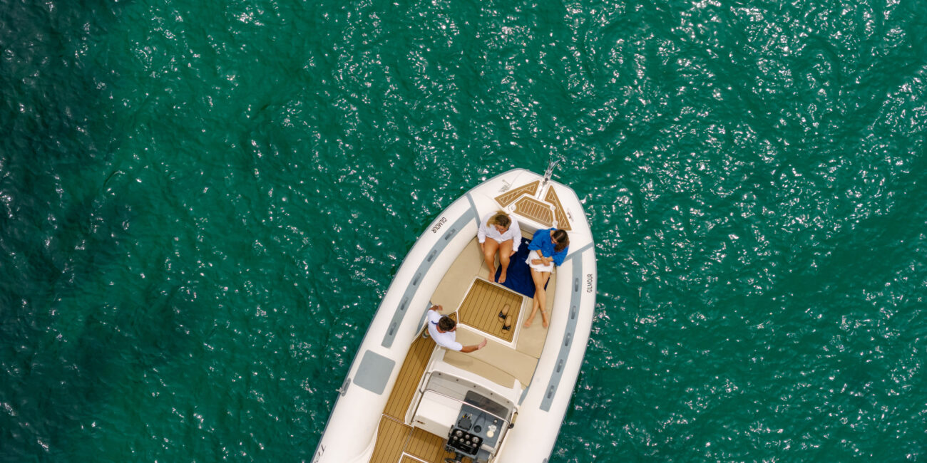 Private boat at Ponta da Piedade, Lagos
